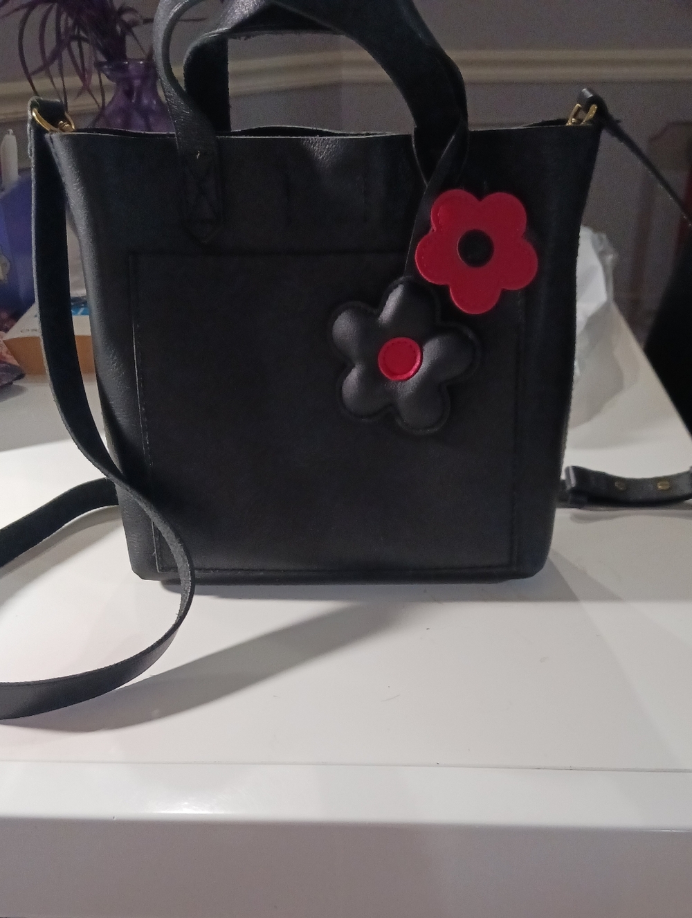 Madewell Small Transport Crossbody Black - Picture 5 of 6